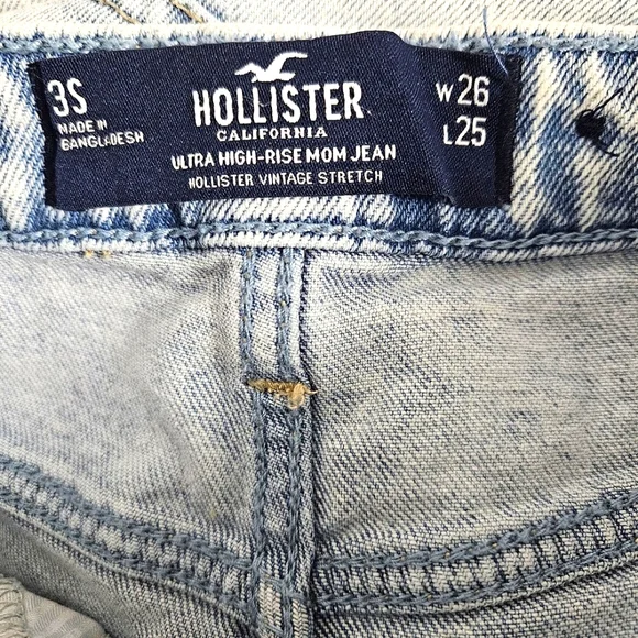 Holliester Ultra High Jeans Women's  Size 26 - Picture 16 of 16